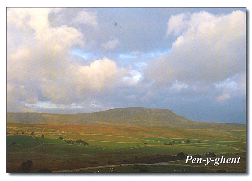 Pen-y-ghent postcards